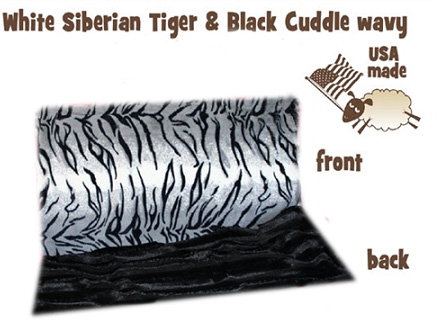 White Siberian Tiger Big Baby Blanket